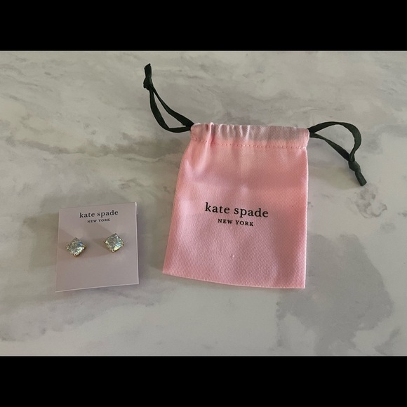 Kate Spade Opal Glitter Square Studs